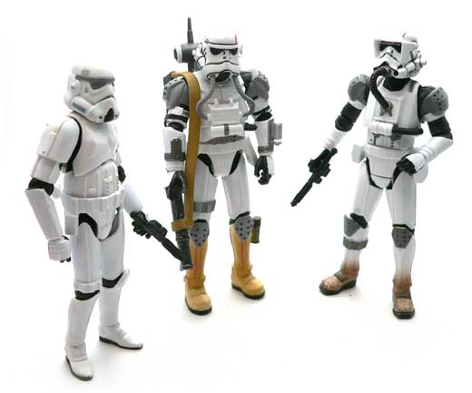 EVO Trooper, Force Unleashed, Expanded Universe, Star Wars®, Star Wars Action Figures®,  Action Figure Review