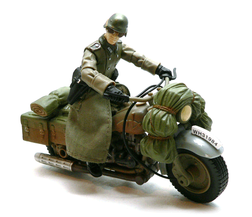 German Soldier, Motorcycle, Indiana Jones®, Last Crusade®, Hasbro, Action Figure Review