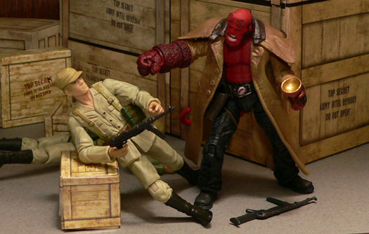 Hellboy, Golden Army, Mezco, Action Figure Review