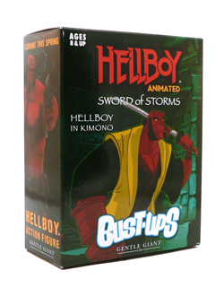 Hellboy, Animated, Kimono, Gentle Giant, Bust-Up, Action Figure Review