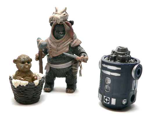 Leektar, Ewok, Nippet, Return of the Jedi, Star Wars®, Star Wars Action Figures®, Jabba's Palace, Action Figure Review